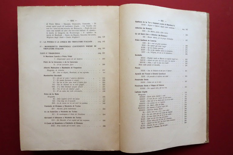 I Trovatori d'Italia Giulio Bertoni Orlandini Modena 1915 Raro Ed. … | Immagine Gallery 6