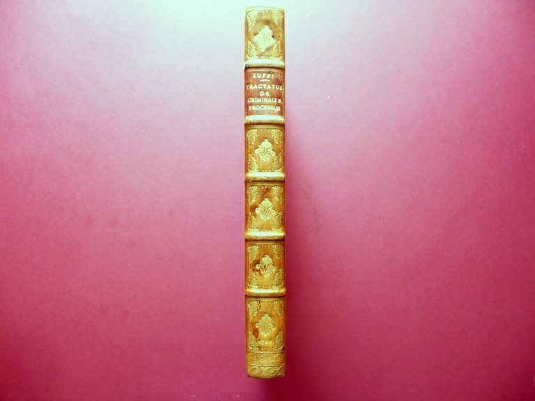 I. Zuffi Tractatus de Criminalis Processus Sacra Rota 1722 Finale …