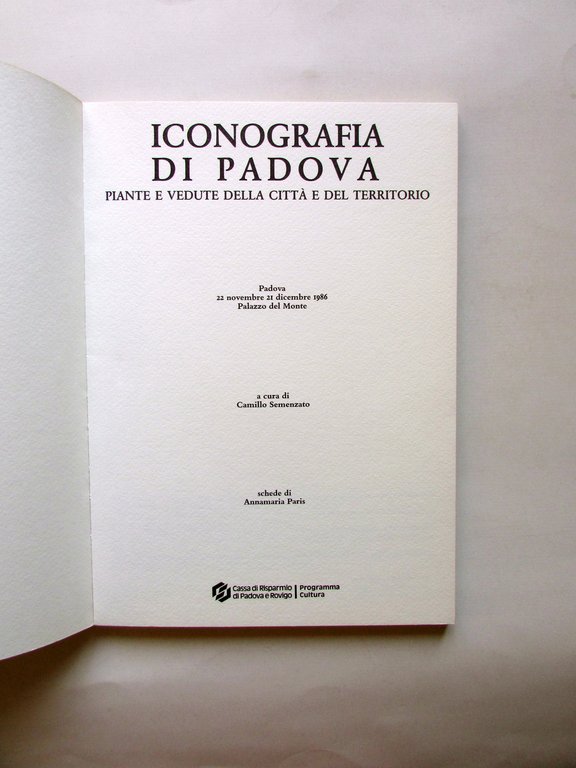 Iconografia di Padova Piante e Vedute della Citt‡ Cassa di … | Immagine Gallery 2