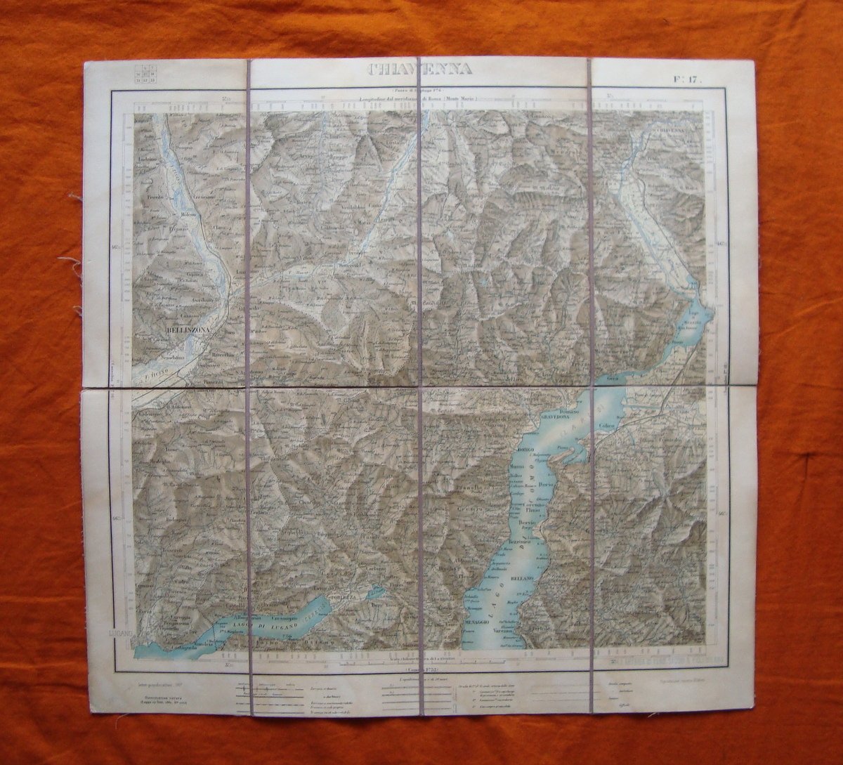 IGM CHIAVENNA GUIDE VIAGGIO GUIDE ALPINE F 17 1907 ED …