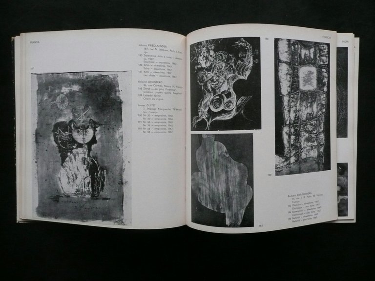 II∞ Biennale Internationale de la Gravure Cracovie 1968 Catalogo Incisione …