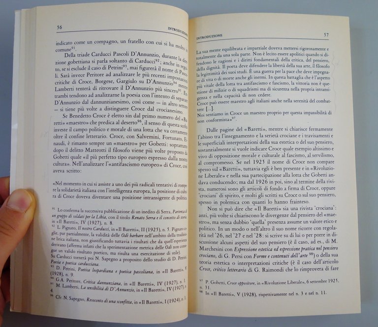 IL BARETTI 1924-1928 INDICE RAGIONATO ANGELINI FUBINI ED. ATENEO 1978