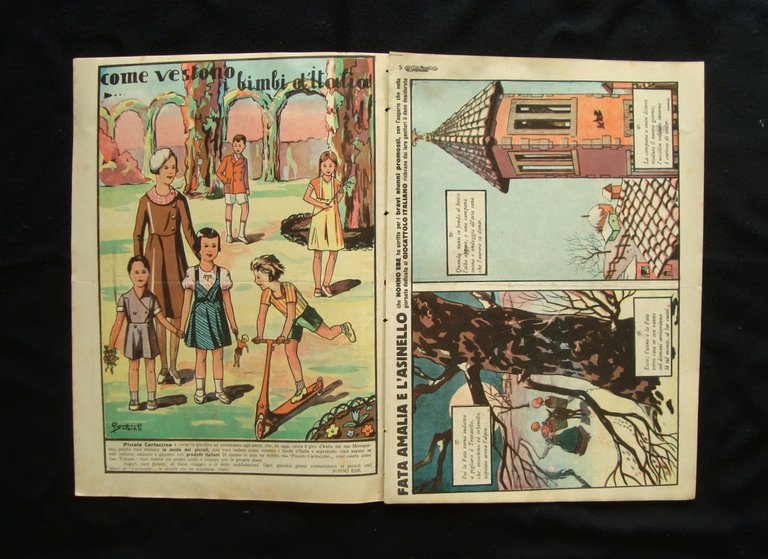 Il Cartoccino dei piccoli Anno V Num.158 2 luglio 1933 …