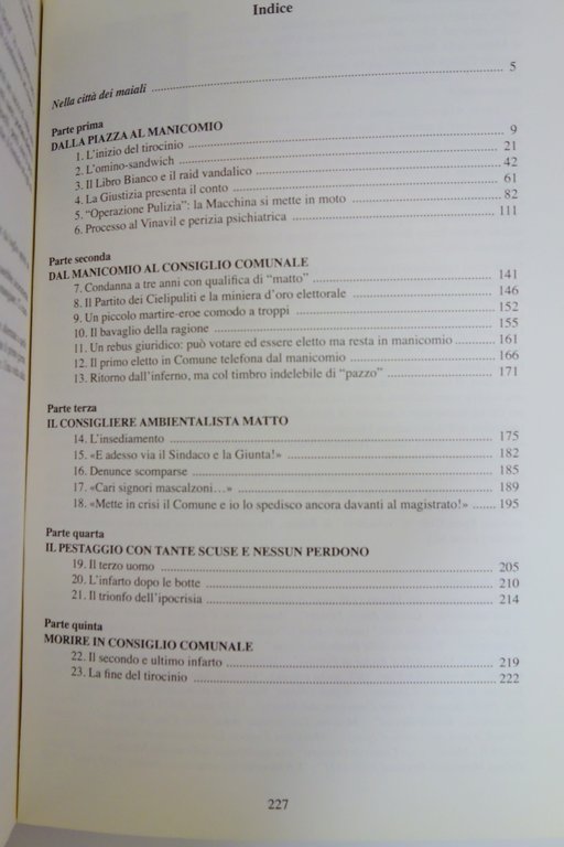 IL CASO CARLO SABATTINI NUNZIA MANICARDI AMBIENTALISMO MODENA IL FIORINO …