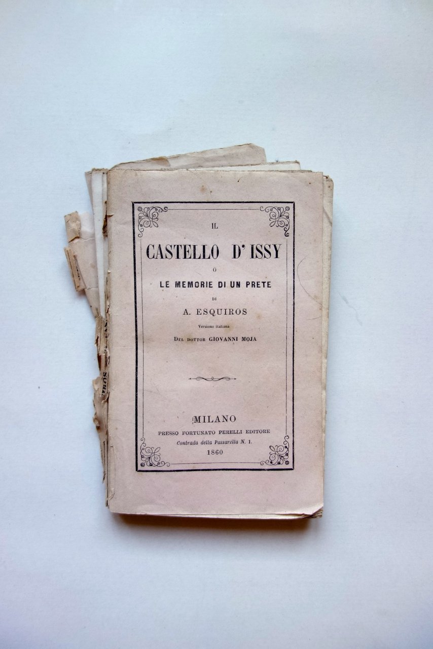 Il Castello d'issy o le Memorie di un Prete di …