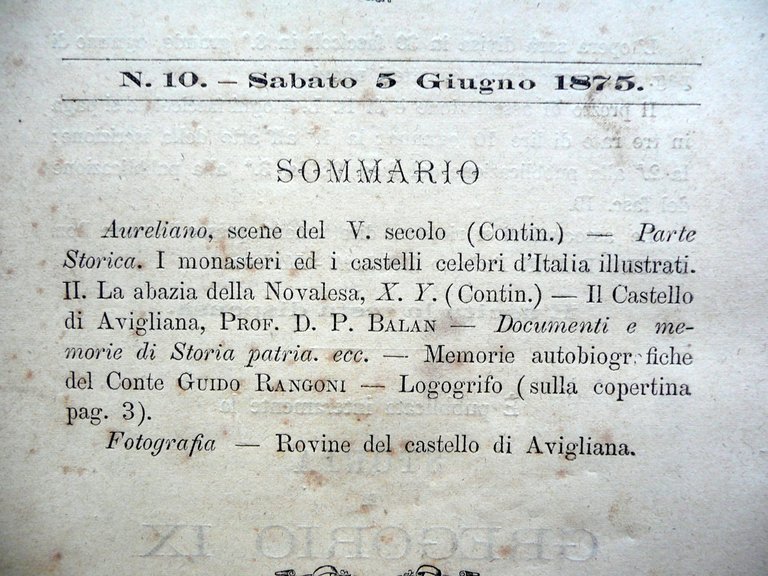 Il Castello di Avigliana Articolo Fotografia Educazione e Diletto Modena …