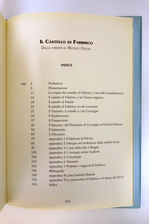 Il Castello di Fabbrico dalle Origini al Regno d'Italia D. …