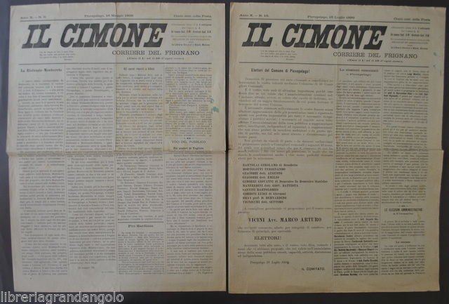 Il Cimone Corriere Frignano Pievepelago Fiumalbo Montese Frassinoro 1899 | Immagine principale
