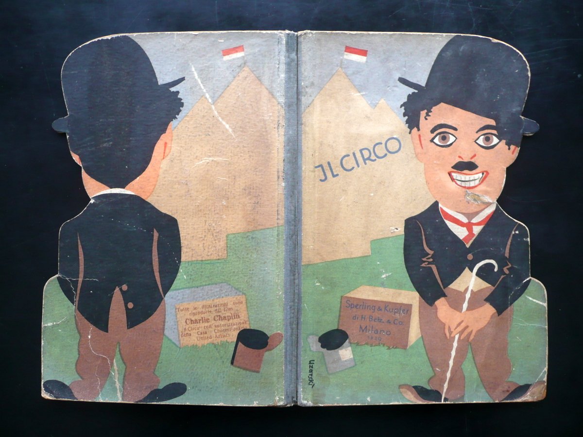 Il Circo Charlie Chaplin Sperling & Kupfer Milano 1929 Uzarski …