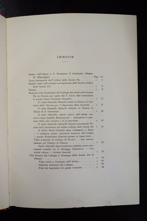 IL COLLEGIO DELLE SCUOLE PIE FANANO MEMORIE FRANCESCO FERRARI 1917 …