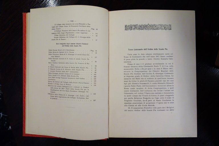 IL COLLEGIO DELLE SCUOLE PIE FANANO MEMORIE FRANCESCO FERRARI 1917 …