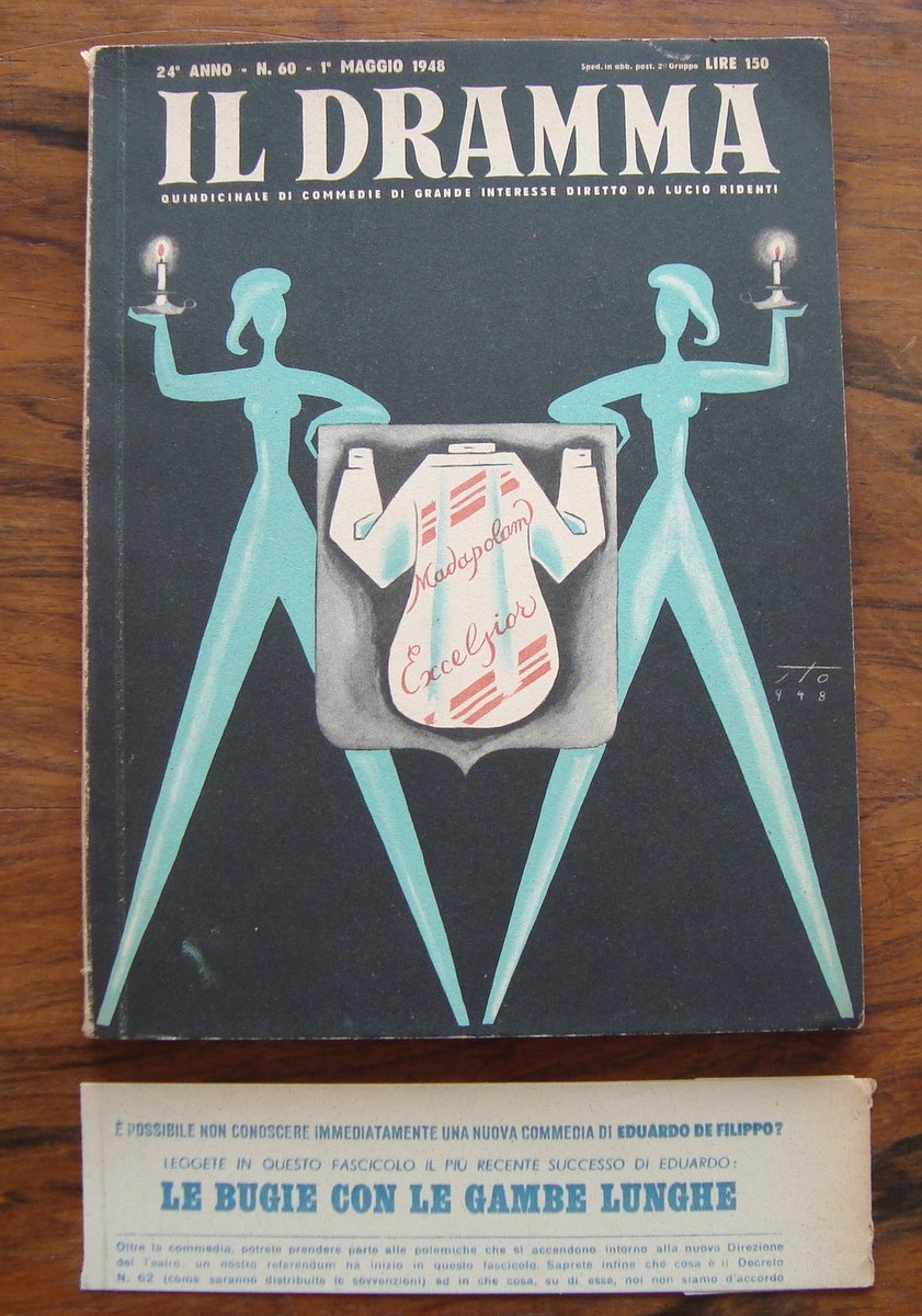 Il Dramma quindicinale di Commedie 1948 n 60 Lucio Ridenti … | Immagine principale