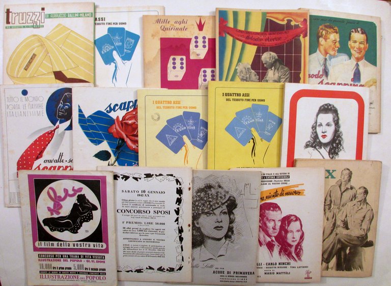 Il Dramma Rivista 15 Numeri 1939-43 Copertine Onorato Brunetta Pompei …