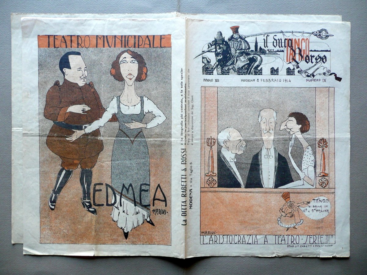Il Duca Borso Anno XIII Numero IX Modena 8 Febbraio … | Immagine principale