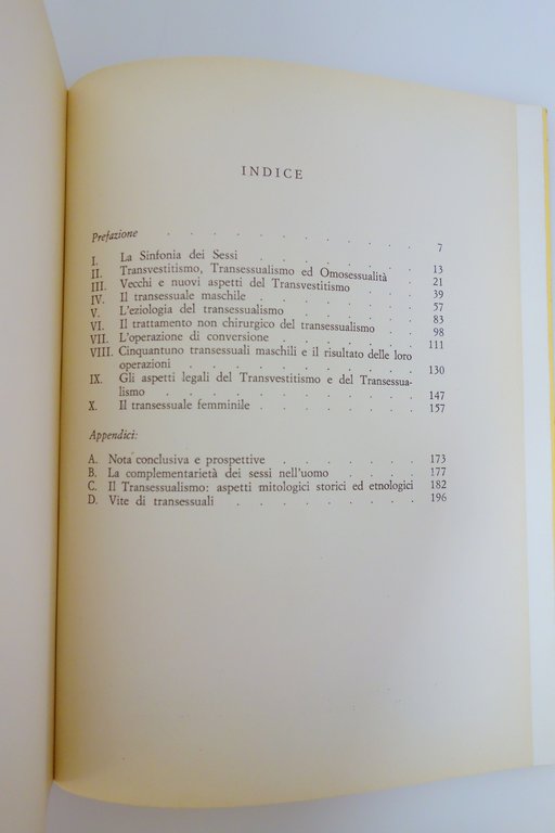 IL FENOMENO TRANSESSUALE BENJAMIN ASTROLABIO 1968 RARA PRIMA EDIZIONE ITALIANA
