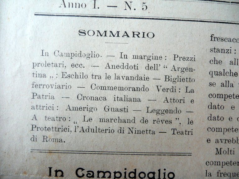 Il Giornale di Caramba E. Boutet Rivista Anno I N. …