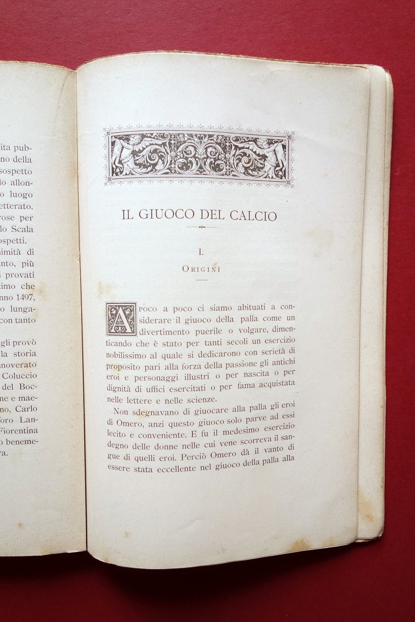 Il Giuoco del Calcio Quadri Storici Fiorentini G. B. Benvenuti …