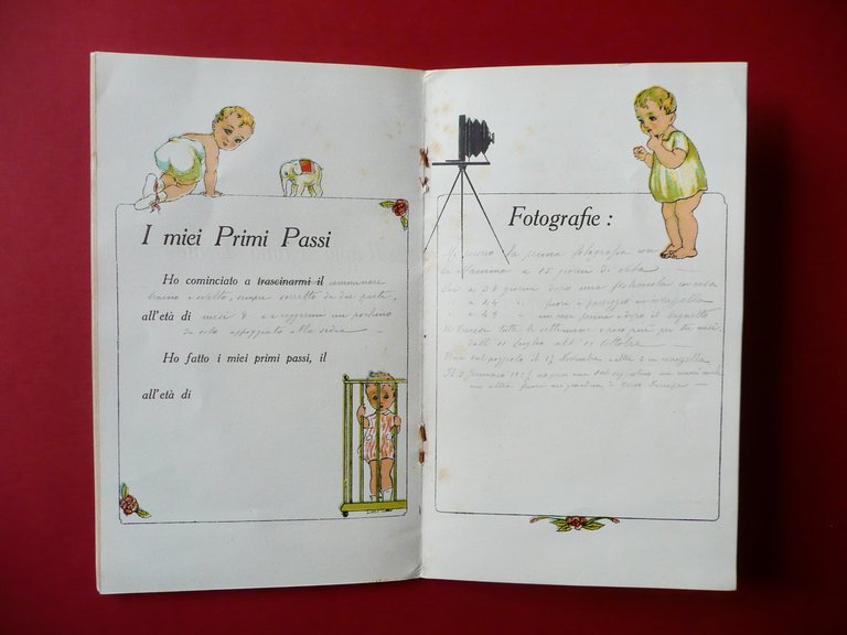 Il Libro di BebË Istituto Nazionale Assicurazioni Genova 1936 Compilato …