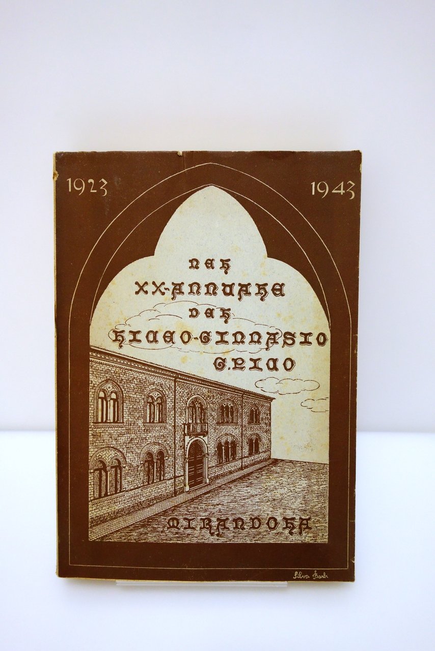 Il Liceo Ginnasio Governativo G. Pico di Mirandola Annuario V …