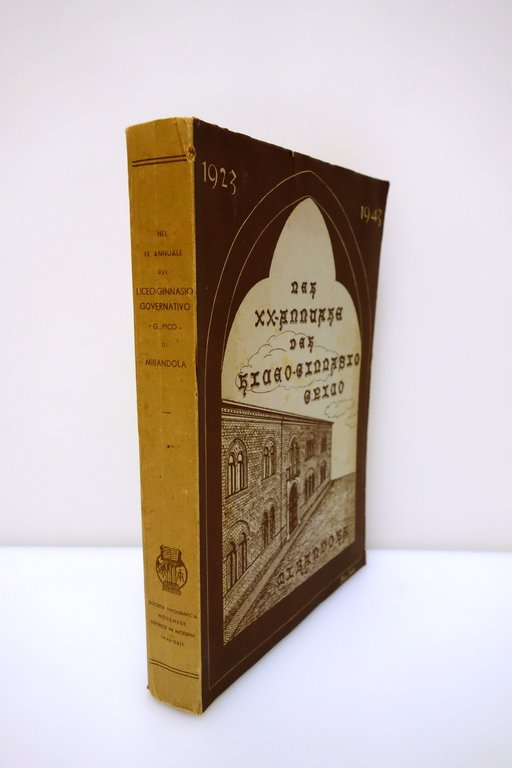 Il Liceo Ginnasio Governativo G. Pico di Mirandola Annuario V …