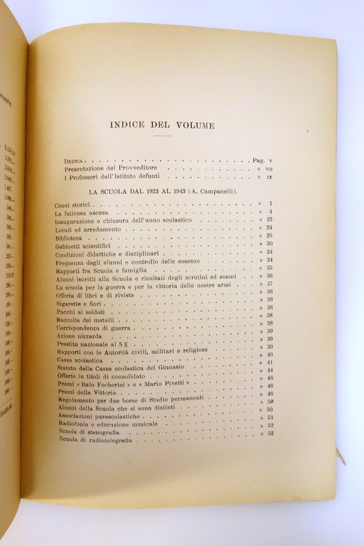 Il Liceo Ginnasio Governativo G. Pico di Mirandola Annuario V …