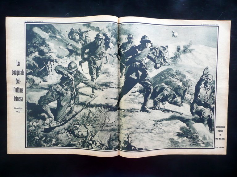 Il Mattino Illustrato Numero Doppio Vittoria WW1 Grande Guerra N. …