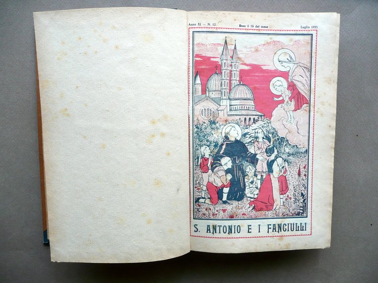 Il Messaggero di S. Antonio Mensile 24 Numeri 1933-34 2 … | Immagine Gallery 4
