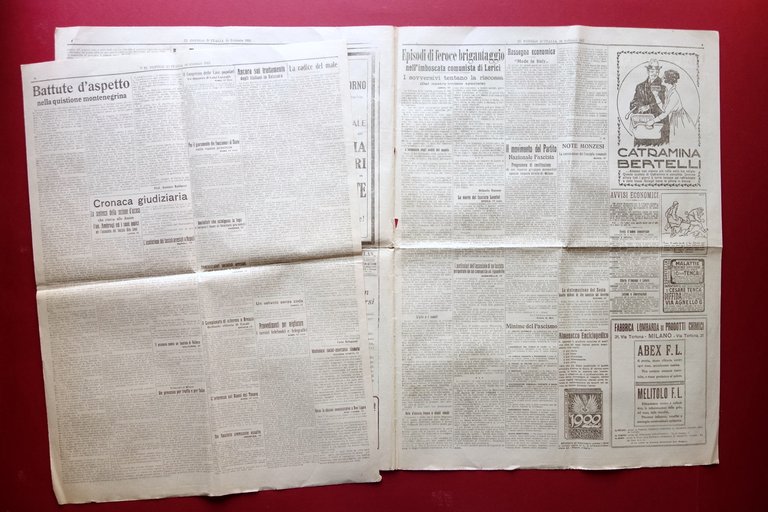 Il Ministero Bonomi Ë Caduto Il Popolo d'Italia Anno IX … | Immagine Gallery 2