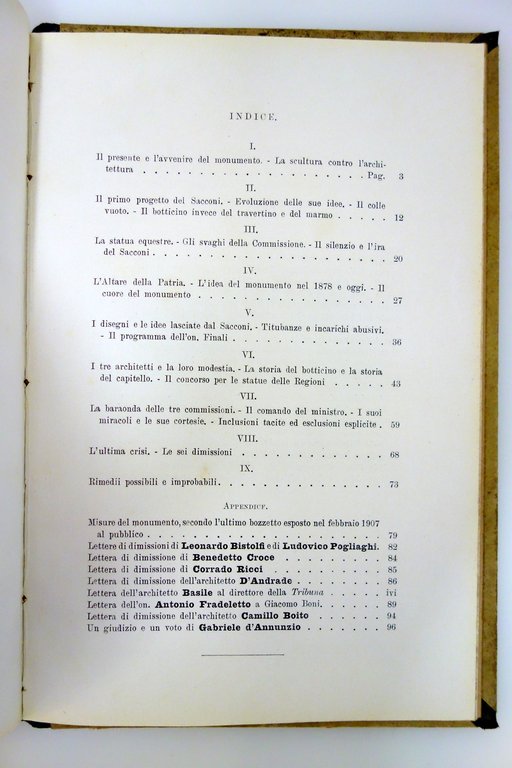 Il Monumento a Vittorio Emanuele in Roma Ugo Ojetti Croce …