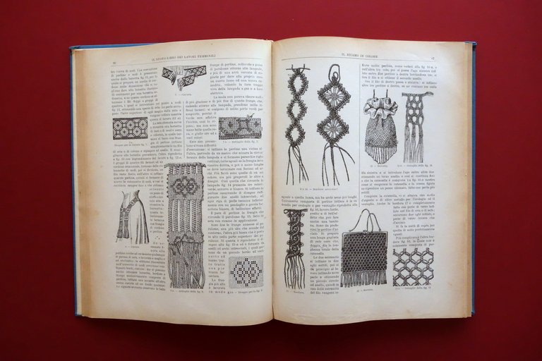 Il Nuovo Libro dei Lavori Femminili A. Brizzi Ramazzotti Sonzogno …