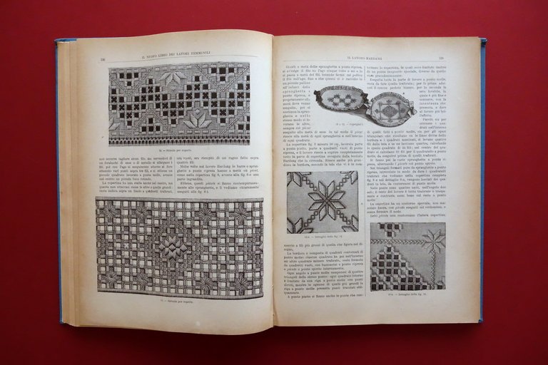 Il Nuovo Libro dei Lavori Femminili A. Brizzi Ramazzotti Sonzogno …