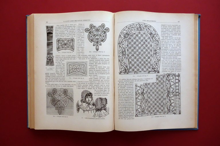 Il Nuovo Libro dei Lavori Femminili A. Brizzi Ramazzotti Sonzogno …