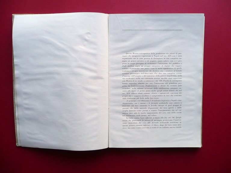 Il Paesaggio nella Pittura Campana dell' '800 Catalogo Mostra Napoli …