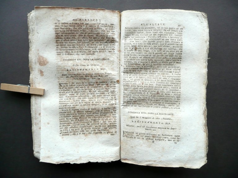 Il Parroco all'Altare Giuseppe Malatesta Garuffi Giuseppe Rossi Venezia 1799