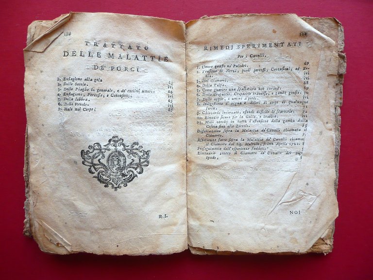 Il Perfetto Boaro Boutrolle Locatelli Venezia 1780 Buoi Vacche Porci …