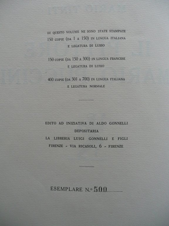 Il Pittore Mario Puccini Tinti Istituto Italiano d'Arti Grafiche Bergamo …