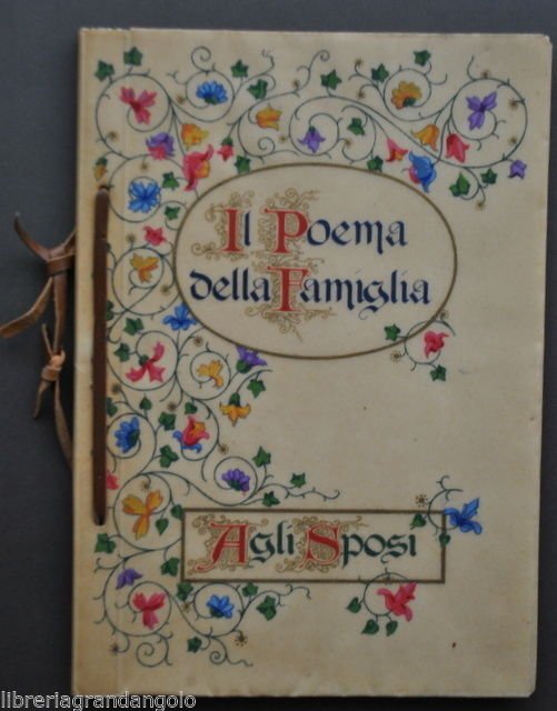Il Poema della Famiglia Libro Dono Sposi da Compilare Matrimonio …