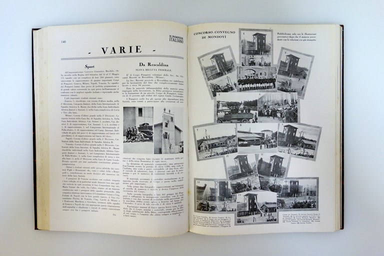 Il Pompiere Italiano 12 Numeri Anno Completo 1931 Vigili del …
