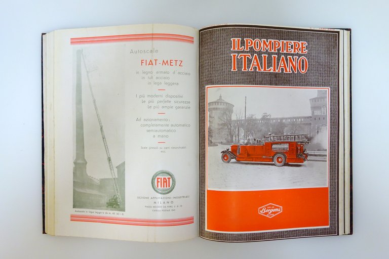 Il Pompiere Italiano 12 Numeri Anno Completo 1931 Vigili del …
