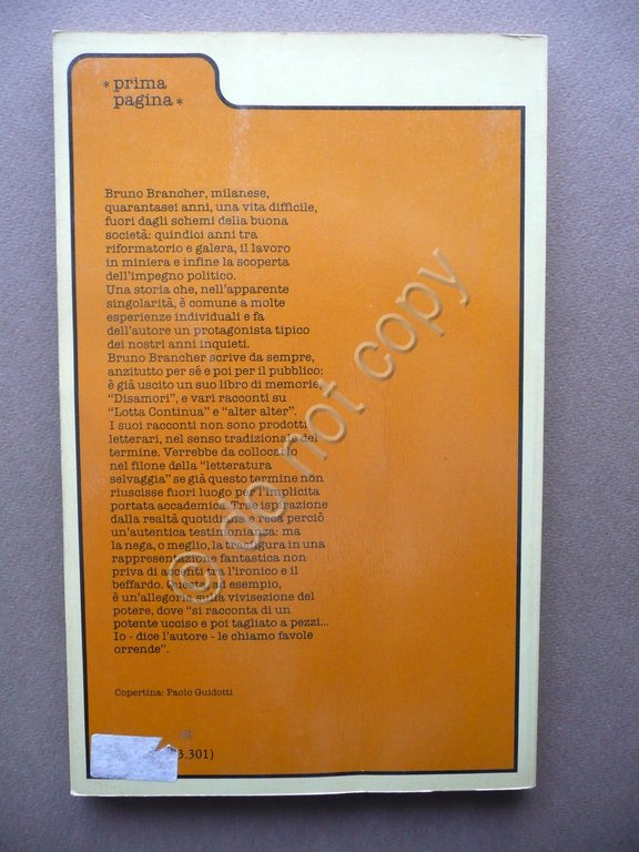 Il Potente a Pezzi Bruno Brancher Milano Libri 1979 Prima … | Immagine Gallery 2