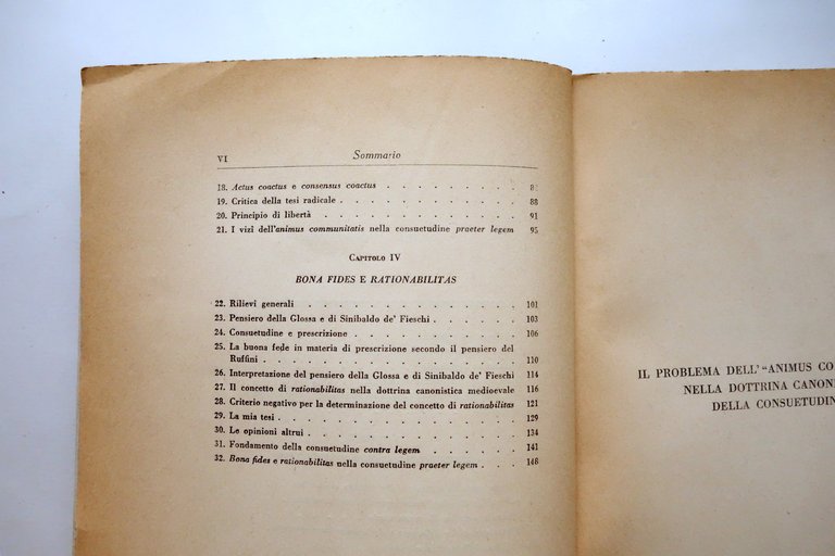 Il Problema dell'Animus Communitatis nella Dottrina Pio Fedele GiuffrË 1937