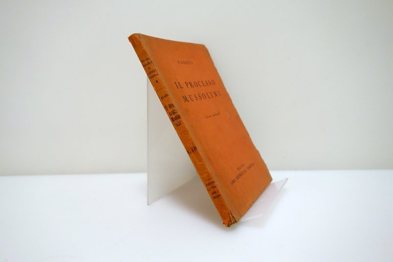 Il Processo a Mussolini Ed. Clandestina Cassius La Fiaccola Milano … | Immagine Gallery 2