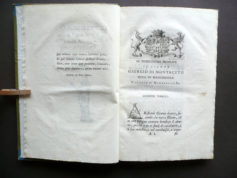 Il Pseudolo Commedia di M. Accio Plauto Idilli Teocrito e … | Immagine Gallery 3