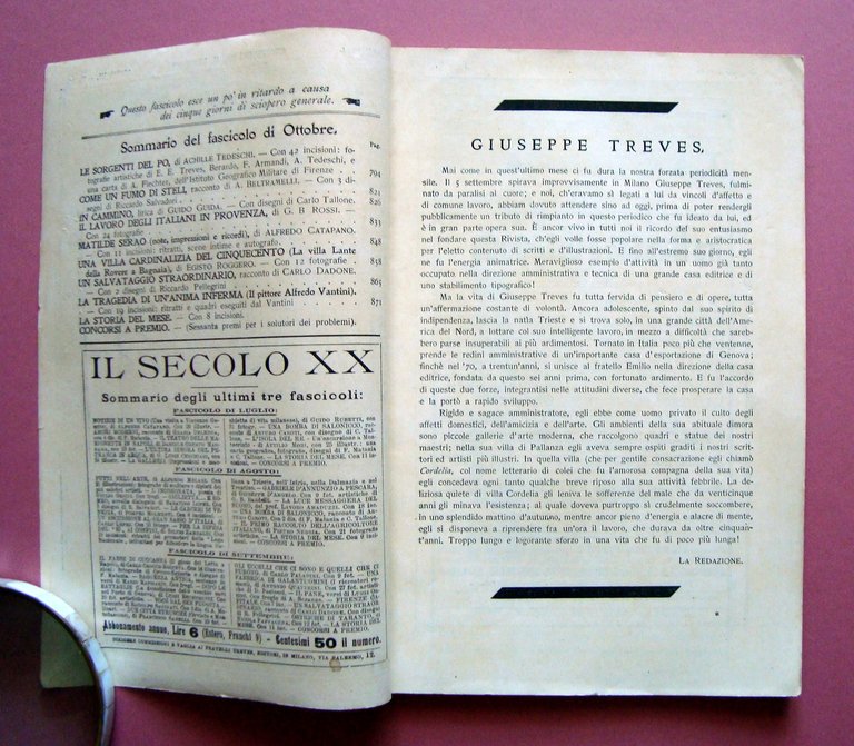 Il Secolo XX Anno III N 10 Ottobre 1904 Le …