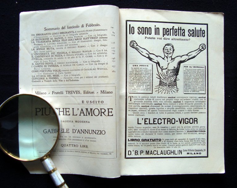 Il Secolo XX Anno VI N 2 Febbraio 1907 Rubino …