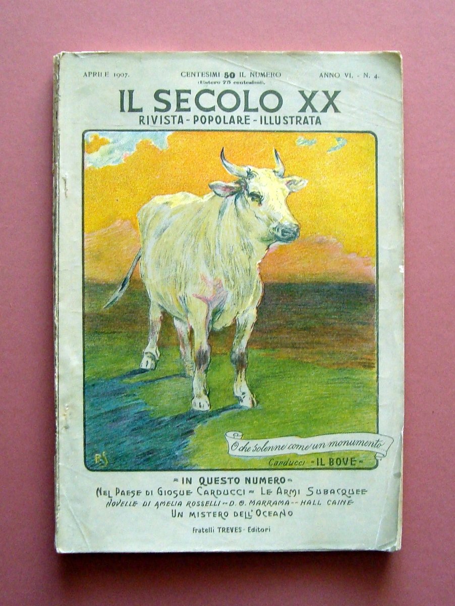 Il Secolo XX Anno VI n 4 Aprile 1907 La …