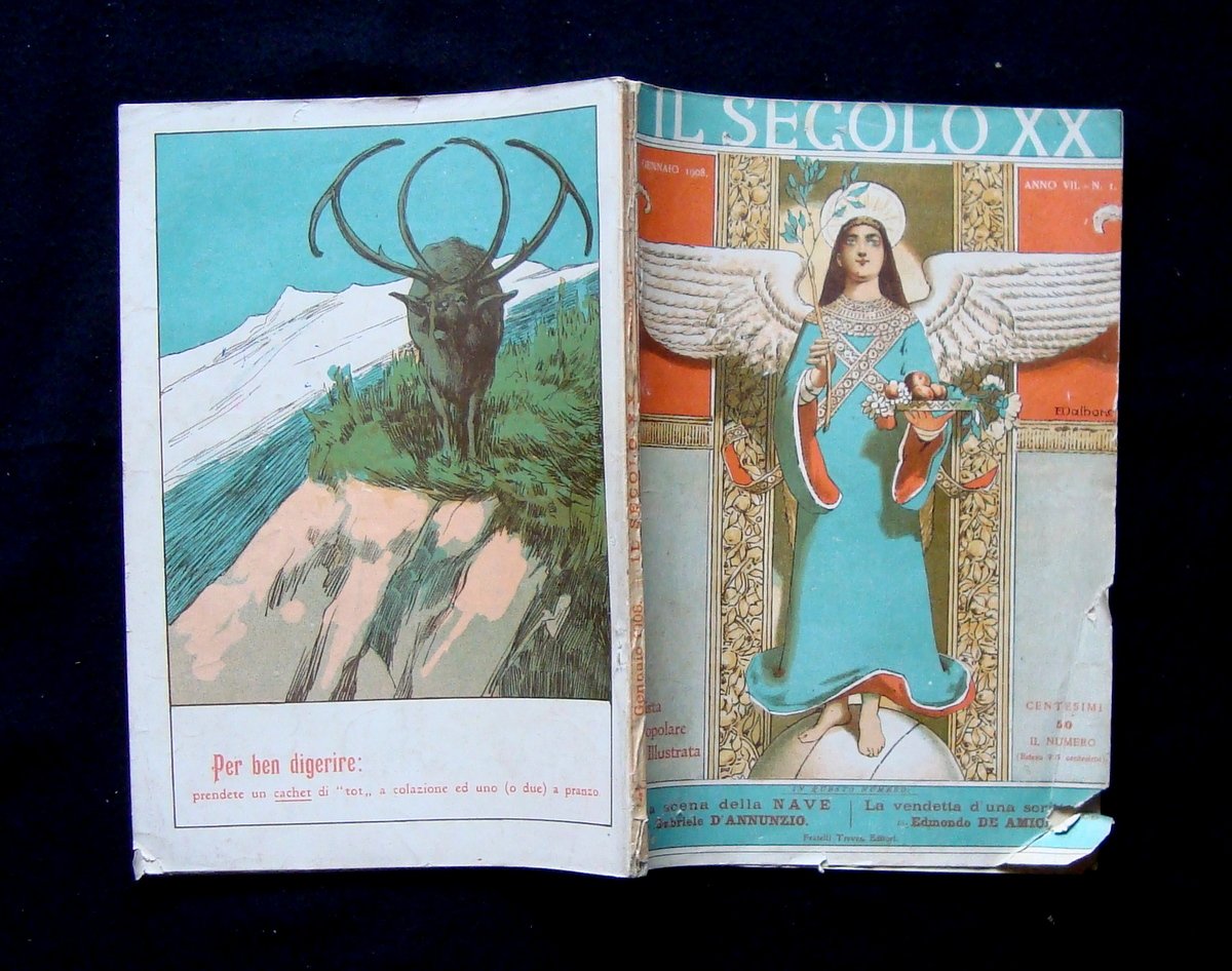 Il Secolo XX Anno VII N.1 Gennaio 1908 La Patria …