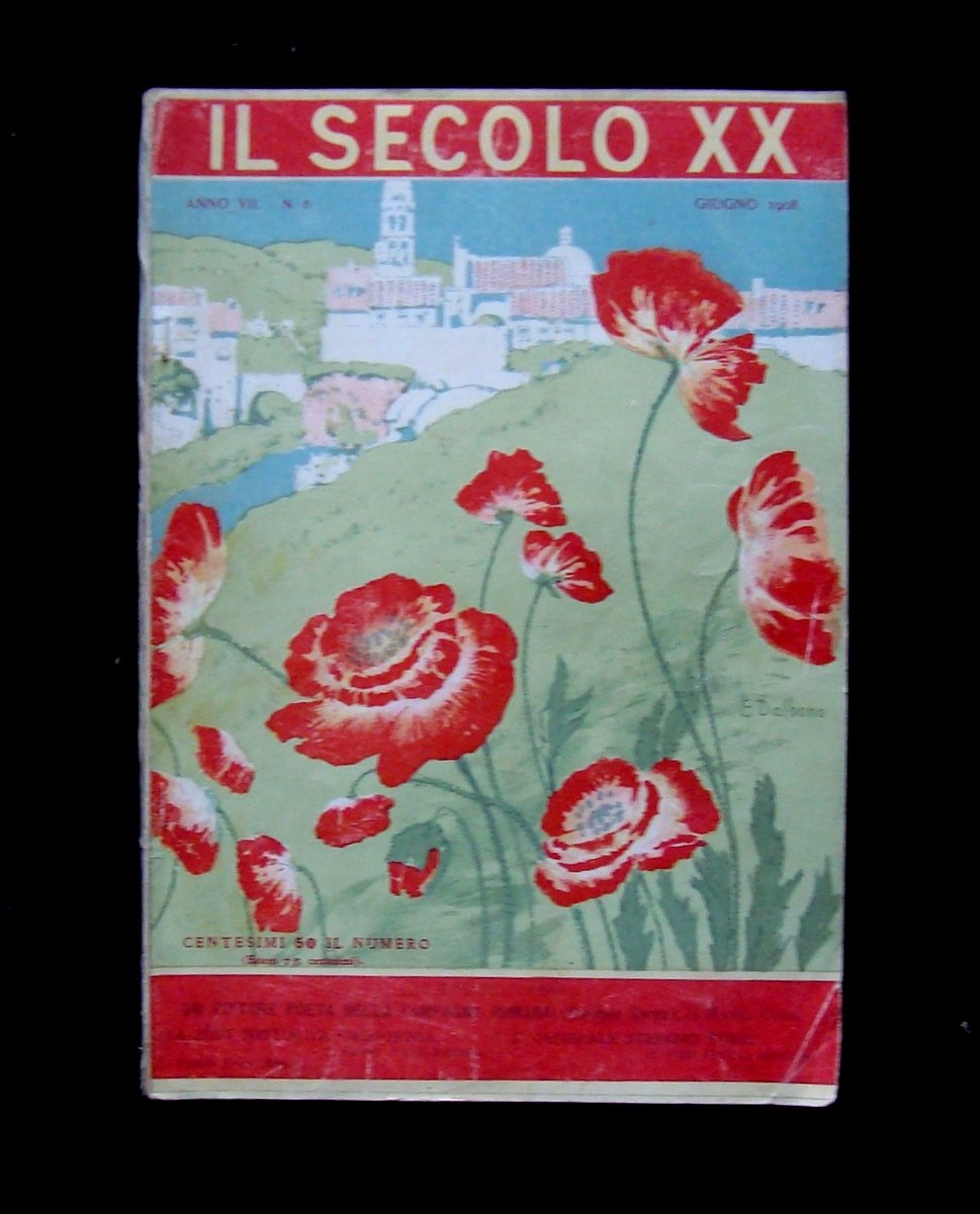 Il Secolo XX Anno VII N.6 Giugno 1908 Acconciature Gentldame …