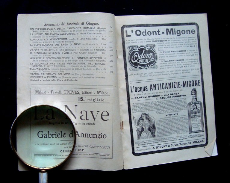 Il Secolo XX Anno VII N.6 Giugno 1908 Acconciature Gentldame …