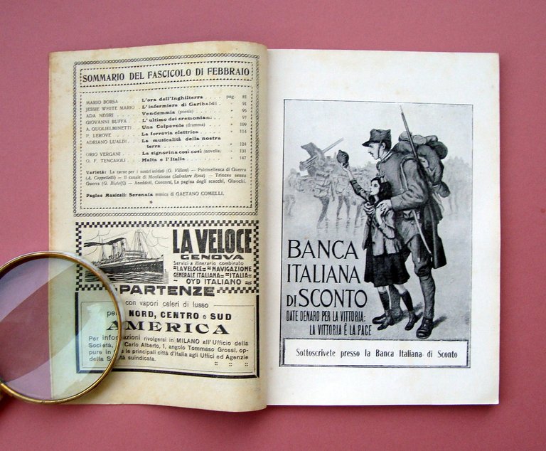 Il Secolo XX Anno XVI N.2 1917 Tencaioli Malta Italia …